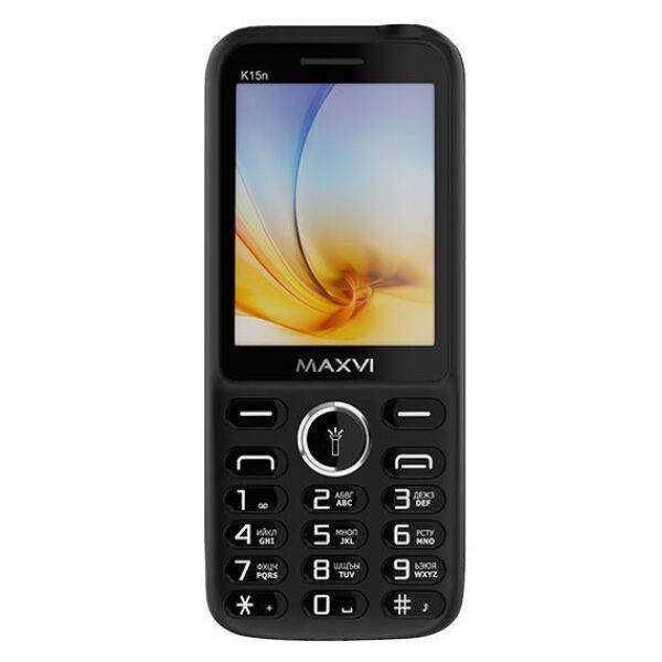 Мобильный телефон Maxvi K15n (черный) - фото 2 - id-p217069308