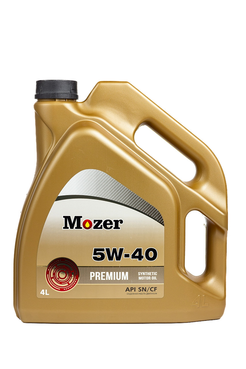 Моторное масло MOZER Premium SAE 5W-40 API SN/CF 4л 4606109 - фото 1 - id-p216639196