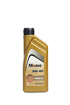 Моторное масло MOZER Premium SAE 5W-40 API SN/CF 1л 4606093