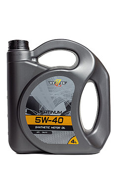 Моторное масло WEZZER Platinum 5w-40 API SN/CF 4л (РФ) 4606598