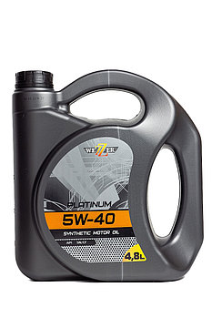 Моторное масло WEZZER Platinum 5w-40 API SN/CF 4,8л (РФ) 4606604