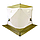 Палатка зимняя куб СЛЕДОПЫТ 210 х210х214 , Oxford 210D PU 1000, S по полу 4,4 кв.м, цв. оливковый/белый, фото 6