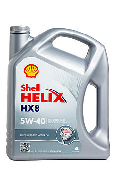 Моторное масло Shell Helix HX8 Synthetic 5W-40 4л 550052837