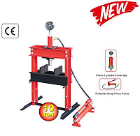 Пресс гидравлический 10 т настольный с манометром TS0500-1