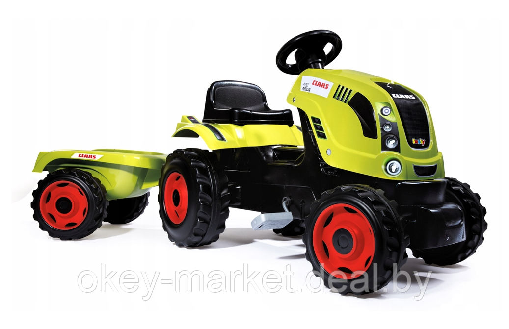 Детский педальный трактор Smoby FARMER XL 710114 - фото 9 - id-p65605079