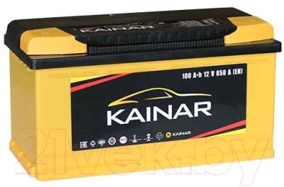 Автомобильный аккумулятор Kainar R+ / 100 10 14 02 0121 08 11 0 L - фото 1 - id-p217138671