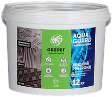 AquaGuard Жидкий рубероид гидроизоляционный черный 12 кг