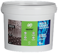 AquaGuard Жидкий рубероид гидроизоляционный черный 6 кг