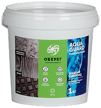 AquaGuard Жидкий рубероид гидроизоляционный серый 1 кг