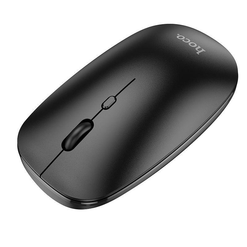 Мышь беспроводная Hoco GM15 (2,4G + Bluetooth,1600dpi) цвет: черный - фото 3 - id-p217157223