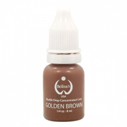 Пигмент Double Drop Золотисто-коричневый (Golden Brown) 8ml