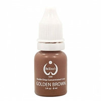 Пигмент Double Drop Золотисто-коричневый (Golden Brown) 8ml