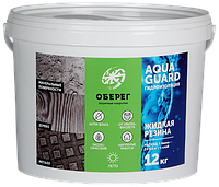 AquaGuard Жидкая резина гидроизоляционная зеленая 12 кг