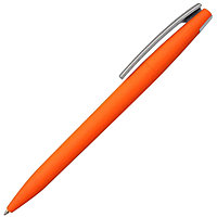 Ручка шариковая, пластик софт-тач, Zorro Color Mix оранжевый