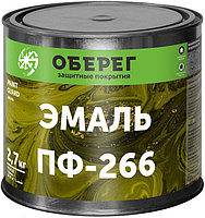 PaintGuard Эмаль ПФ-266 желто-коричневая 2,7 кг