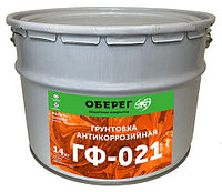 PaintGuard Грунтовка антикоррозийная ГФ-021 ГОСТ серая 14 кг