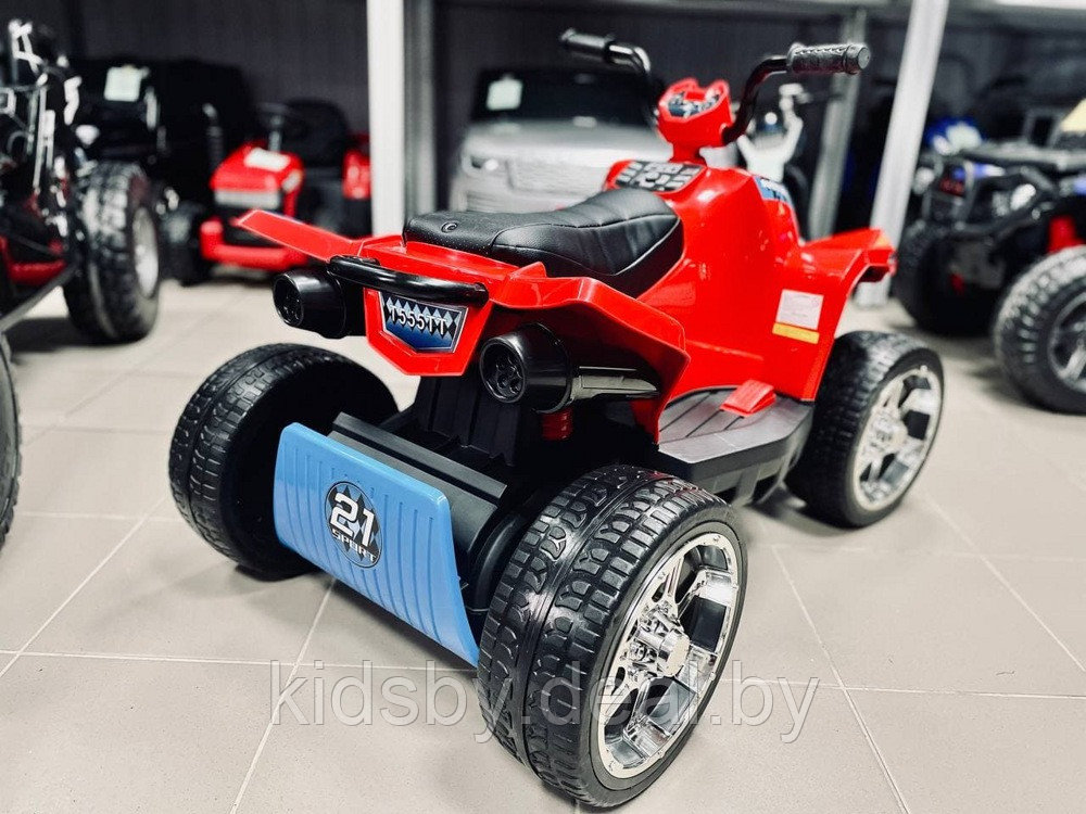 Детский квадроцикл RiverToys T555TT (красный) - фото 4 - id-p109520722