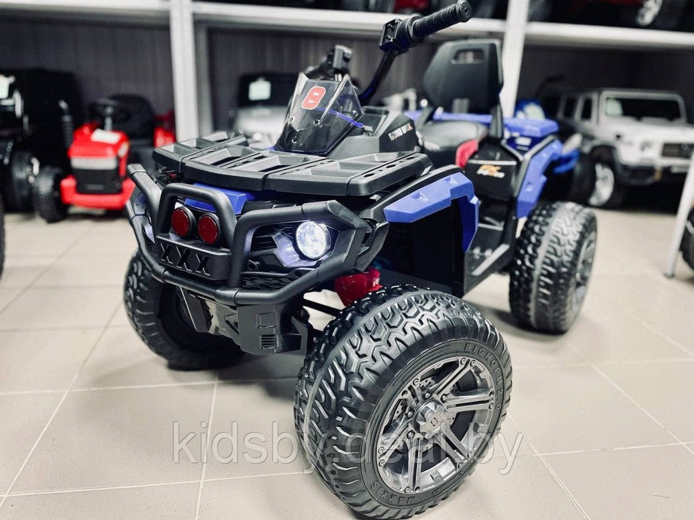 Детский квадроцикл RiverToys K111KK 4WD (синий)