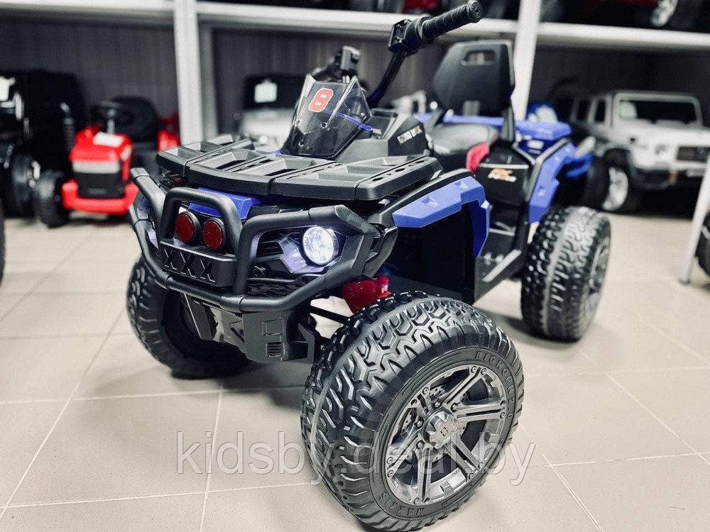 Детский квадроцикл RiverToys K111KK 4WD (синий) - фото 1 - id-p117601018