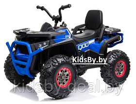 Детский квадроцикл Electric Toys Lux ХМ 607 4x4 (синий) полный привод, пульт управления