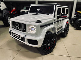 Детский электромобиль RiverToys Mercedes-AMG G63 K999KK (белый) Лицензия