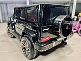 Детский электромобиль RiverToys Mercedes-AMG G63 S307 (черный глянец) Лицензия, фото 6