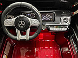 Детский электромобиль RiverToys Mercedes-AMG G63 S307 (вишневый глянец) Лицензия, фото 2