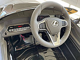 Детский электромобиль RiverToys Lexus LC500 JE1618 (черный) лицензия, фото 4