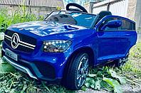 Детский электромобиль RiverToys Mercedes-Benz GLC K555KK (синий) автокраска лицензия