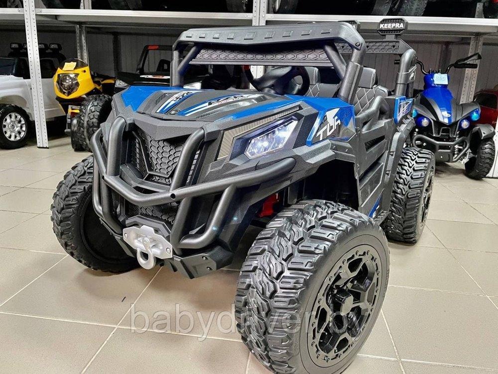 Детский электромобиль RiverToys C111CC (синий) Полноприводный