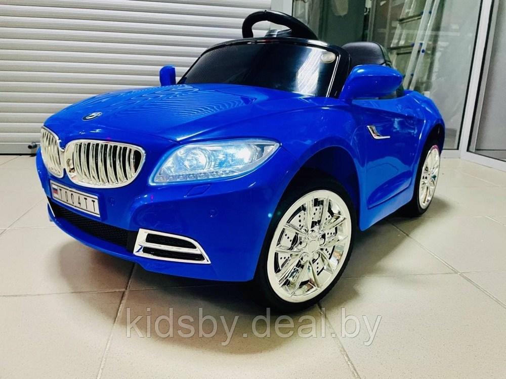 Детский электромобиль RiverToys BMW T004TT (синий) - фото 1 - id-p12892860