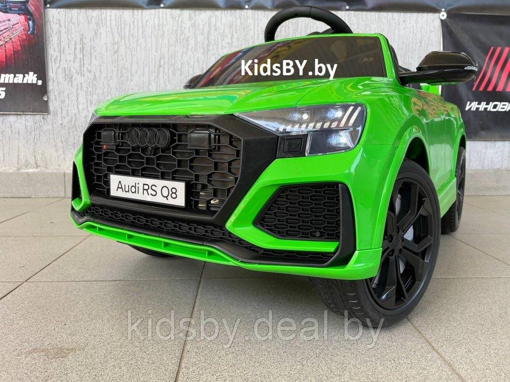 Детский электромобиль RiverToys Audi RS Q8 HL518 (зеленый) Лицензия - фото 2 - id-p164866706