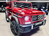 Детский электромобиль RiverToys Mercedes-Benz G65 AMG (красный) лицензия, фото 2