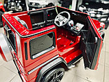 Детский электромобиль RiverToys Mercedes-Benz G65 AMG (красный) лицензия, фото 3