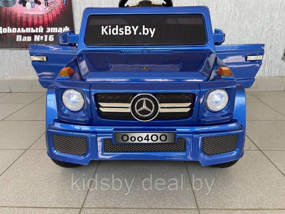 Детский электромобиль RiverToys Mercedes-Benz O004OO VIP (синий) глянец автокраска - фото 2 - id-p109520740