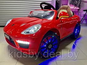 Детский электромобиль RiverToys Porsche Panamera A444AA (красный) VIP