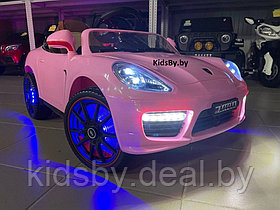 Детский электромобиль RiverToys Porsche Panamera A444AA (розовый) VIP
