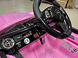 Детский электромобиль RiverToys Porsche Panamera A444AA (розовый) VIP, фото 4