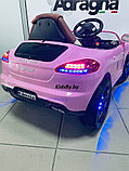 Детский электромобиль RiverToys Porsche Panamera A444AA (розовый) VIP, фото 6