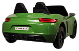 Детский электромобиль RiverToys Porsche Cayman T911TT (зеленый глянец) автокраска двухместный, фото 3