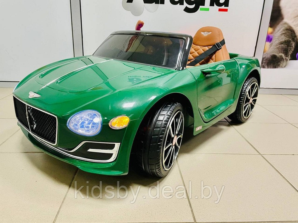 Детский электромобиль RiverToys Bentley-EXP12 JE1166 (зеленый) Лицензия - фото 2 - id-p127873185