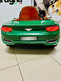 Детский электромобиль RiverToys Bentley-EXP12 JE1166 (зеленый) Лицензия, фото 5