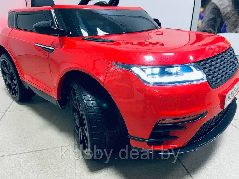 Детский электромобиль RiverToys Range Rover B333BB (красный) Evoque