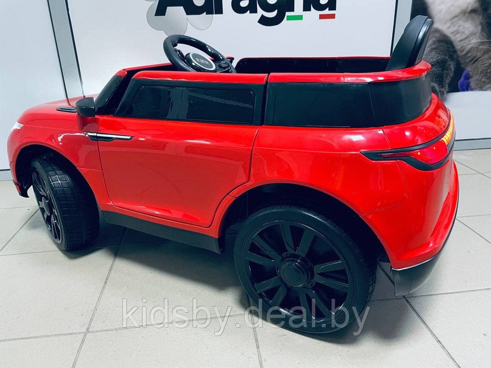 Детский электромобиль RiverToys Range Rover B333BB (красный) Evoque - фото 3 - id-p21583725