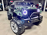 Детский электромобиль RiverToys T222TT (камуфляж) Jeep, фото 2