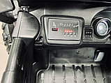 Детский электромобиль RiverToys C555CC 4WD (серый глянец) Лицензия полноприводный двухместный, фото 5