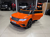 Детский электромобиль RiverToys Range Rover B333BB (оранжевый) Evoque