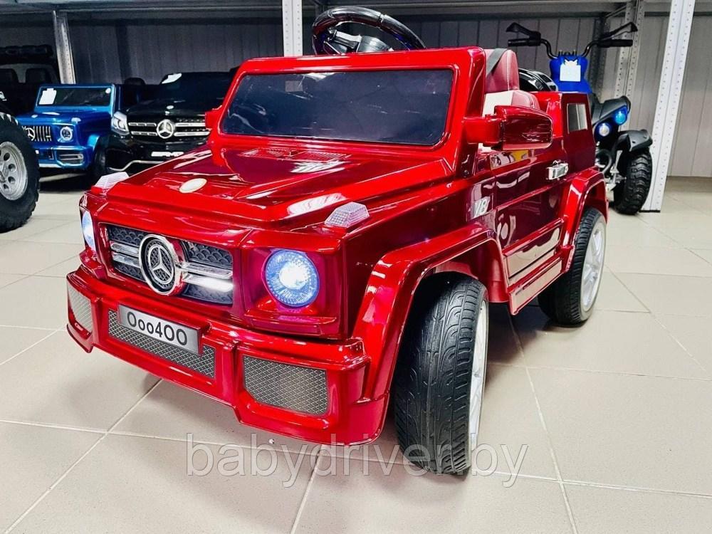 Детский электромобиль RiverToys Mercedes-Benz O004OO VIP (красный) вишневый глянец автокраска - фото 1 - id-p23518248