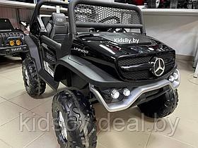 Детский электромобиль RiverToys Mercedes-Benz Unimog Concept P555BP 4WD (черный) глянец автокраска