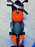 Детский электромобиль, мотоцикл RiverToys A001AA (оранжевый) Ducati, фото 2